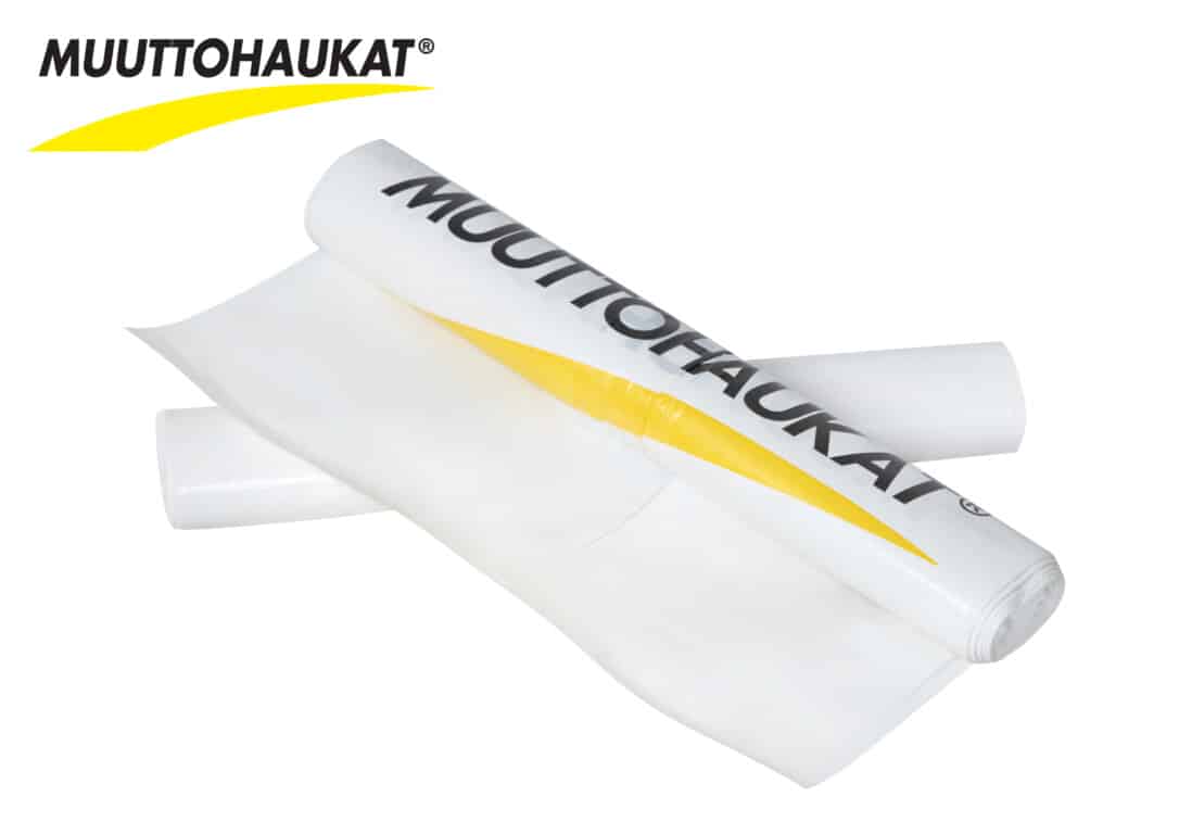 Muuttosäkki valkoinen